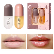 Day Night Instant Volume Lip Plumper Oil Clear Lasting Nourishing Repairing Reduce Lip Fine Line Care Lip Beauty Cosmetic